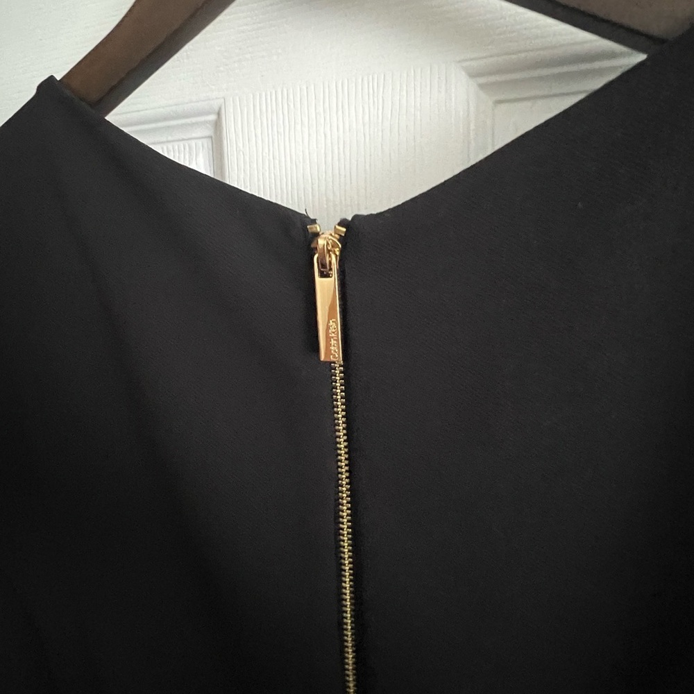 Calvin Klein Black Formal Dress Size 8 - Picture 5 of 9